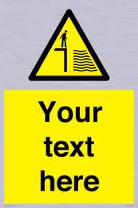 Custom Deep Water Sign